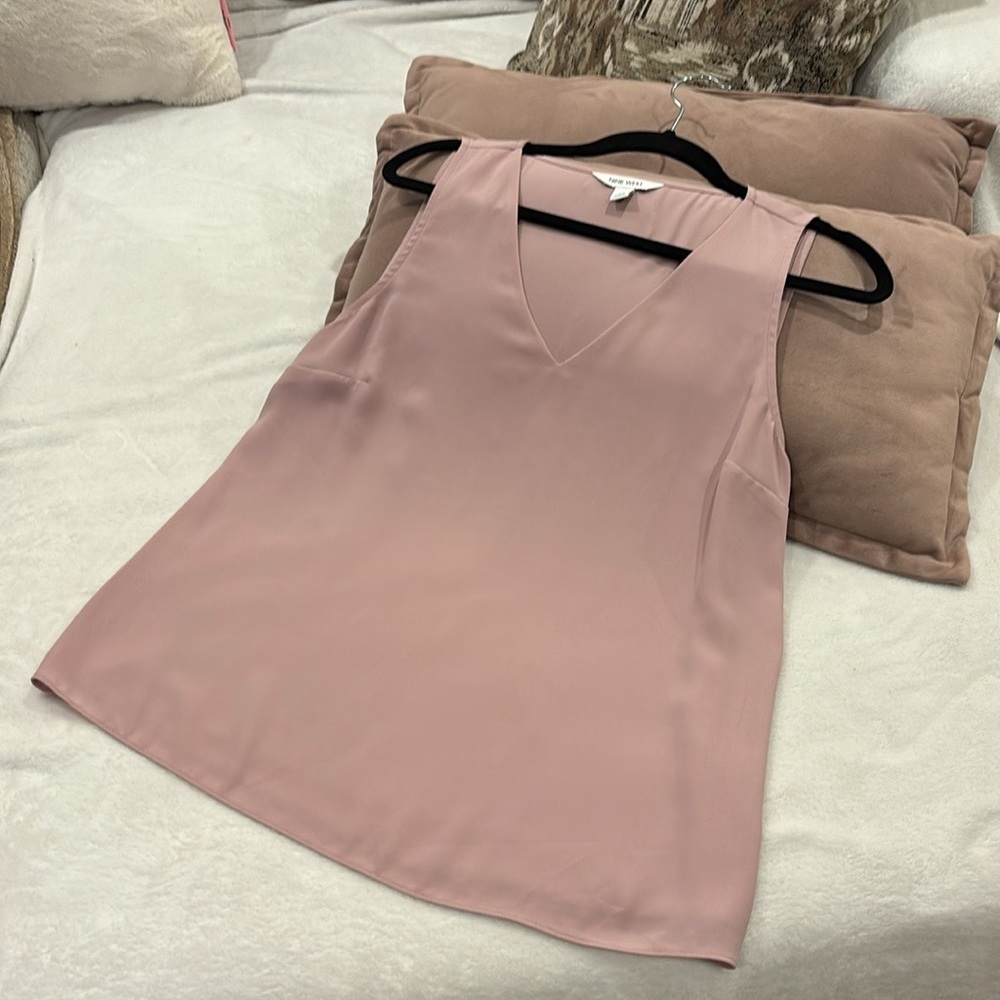 Nine West Pink Sleeveless Tank Top Blouse